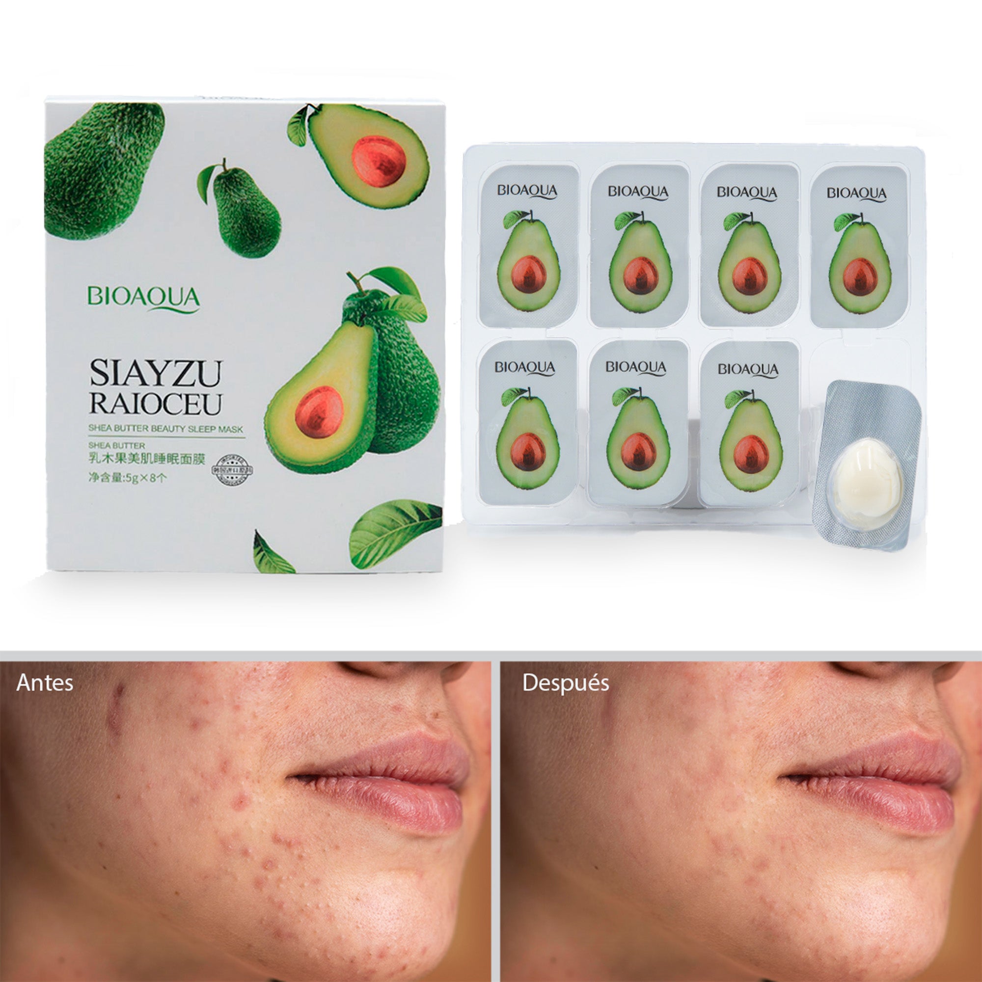 Mascarilla De Aguacate