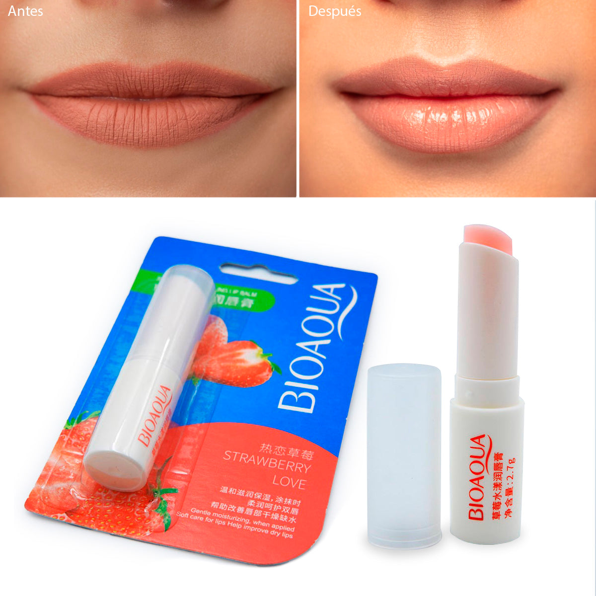Hidratante De Labios Fresa