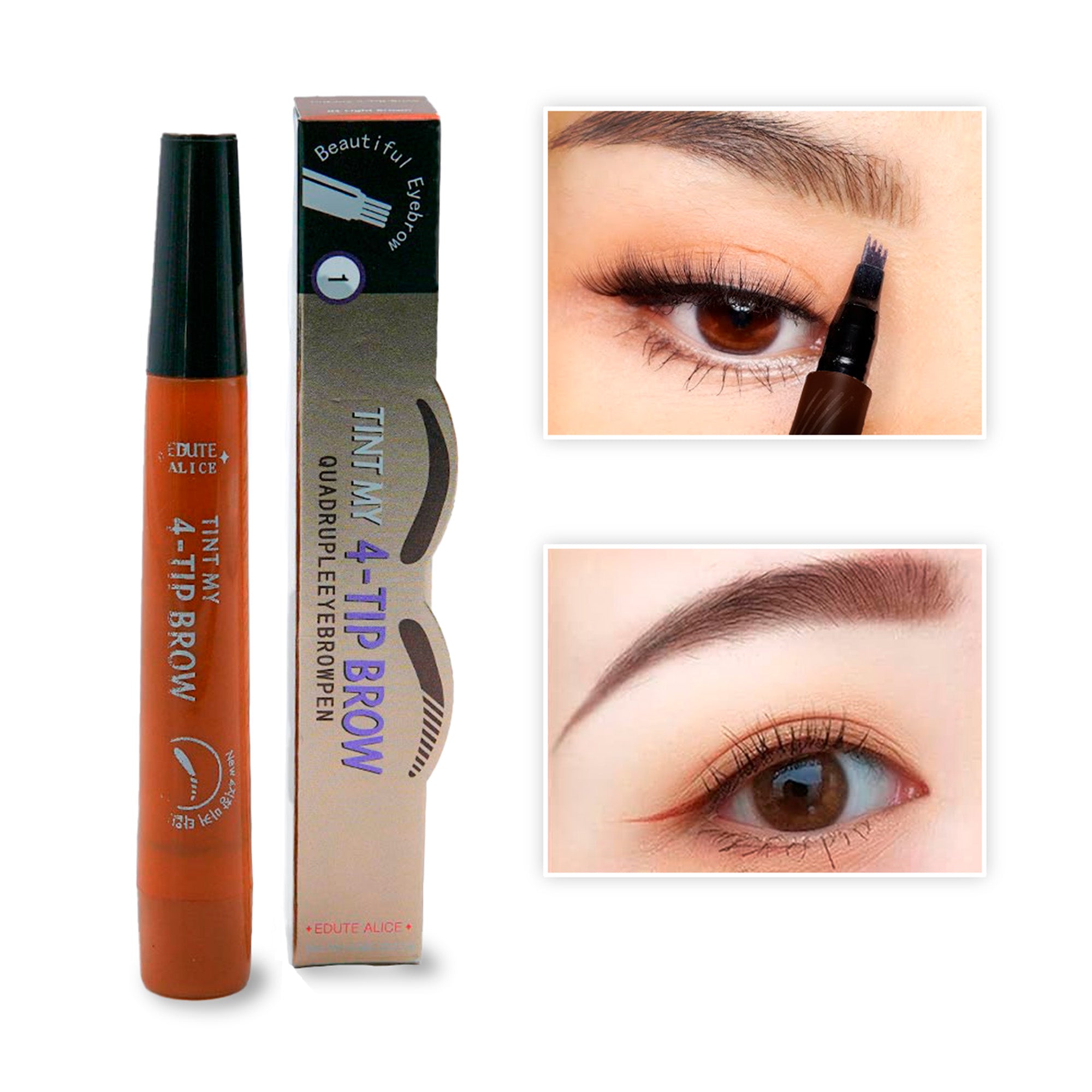 Plumon De Cejas Pelo A Pelo # 1 Light Brown
