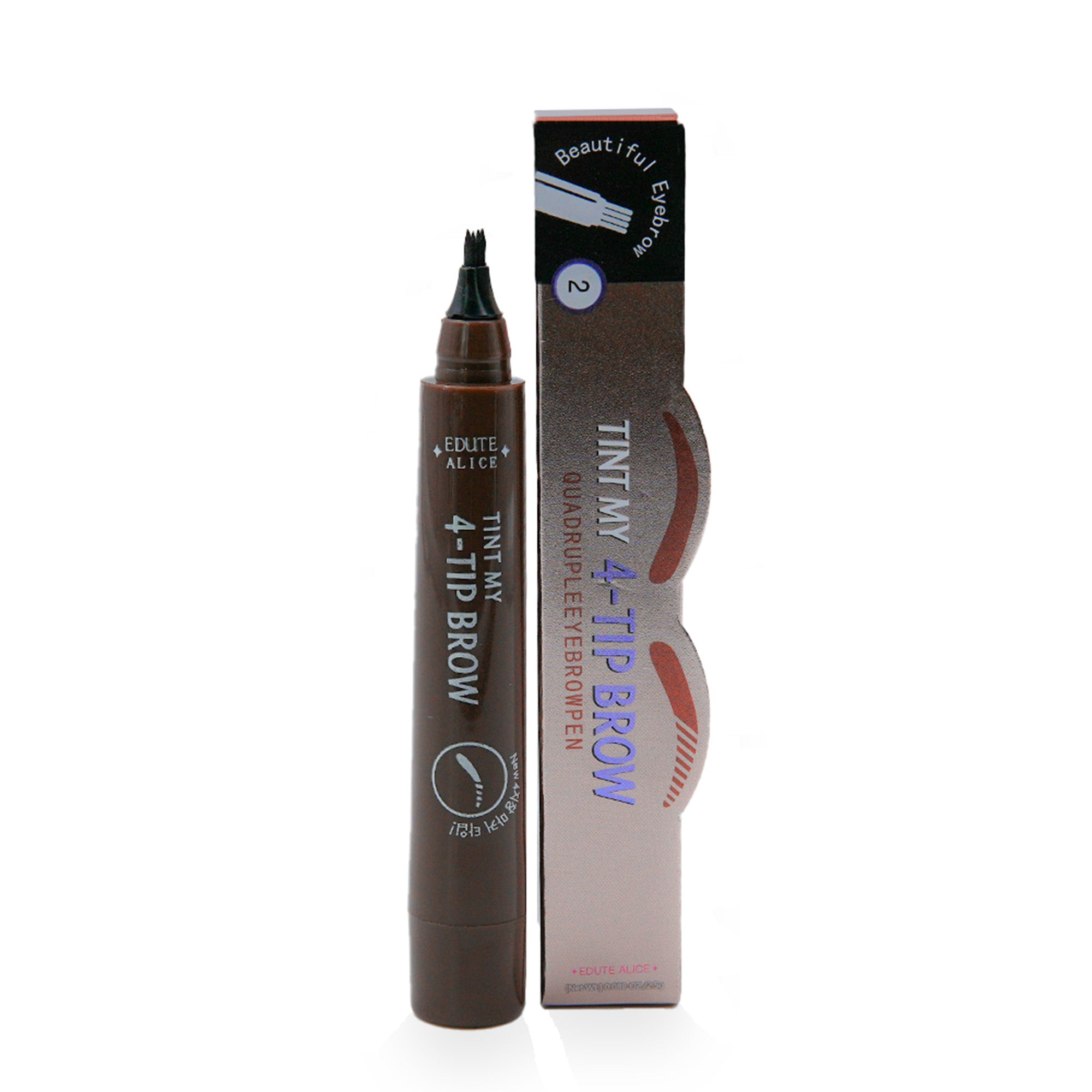 Plumon De Cejas Pelo A Pelo # 2 Dark Brown