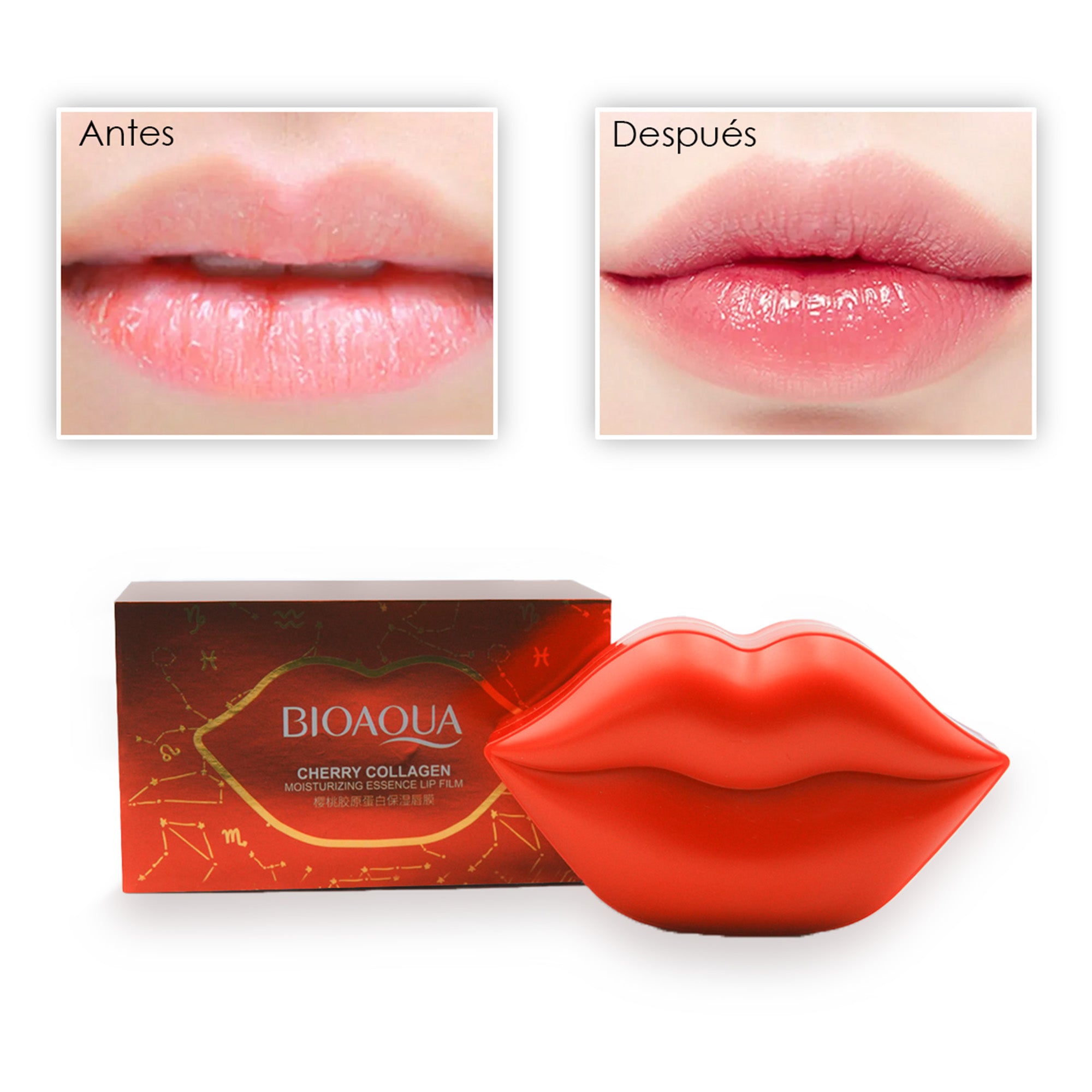 Colageno De Labios Rojos