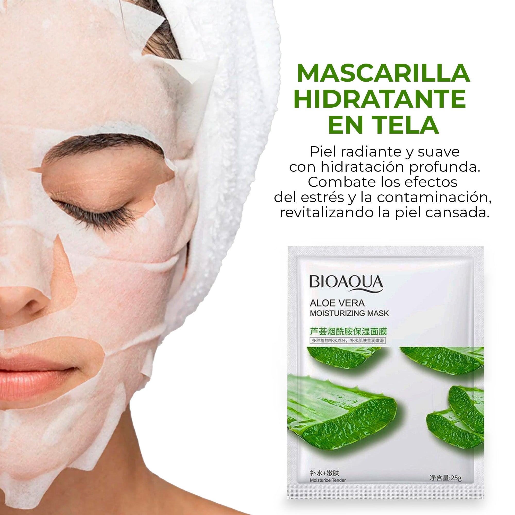 Mascarilla aloe vera