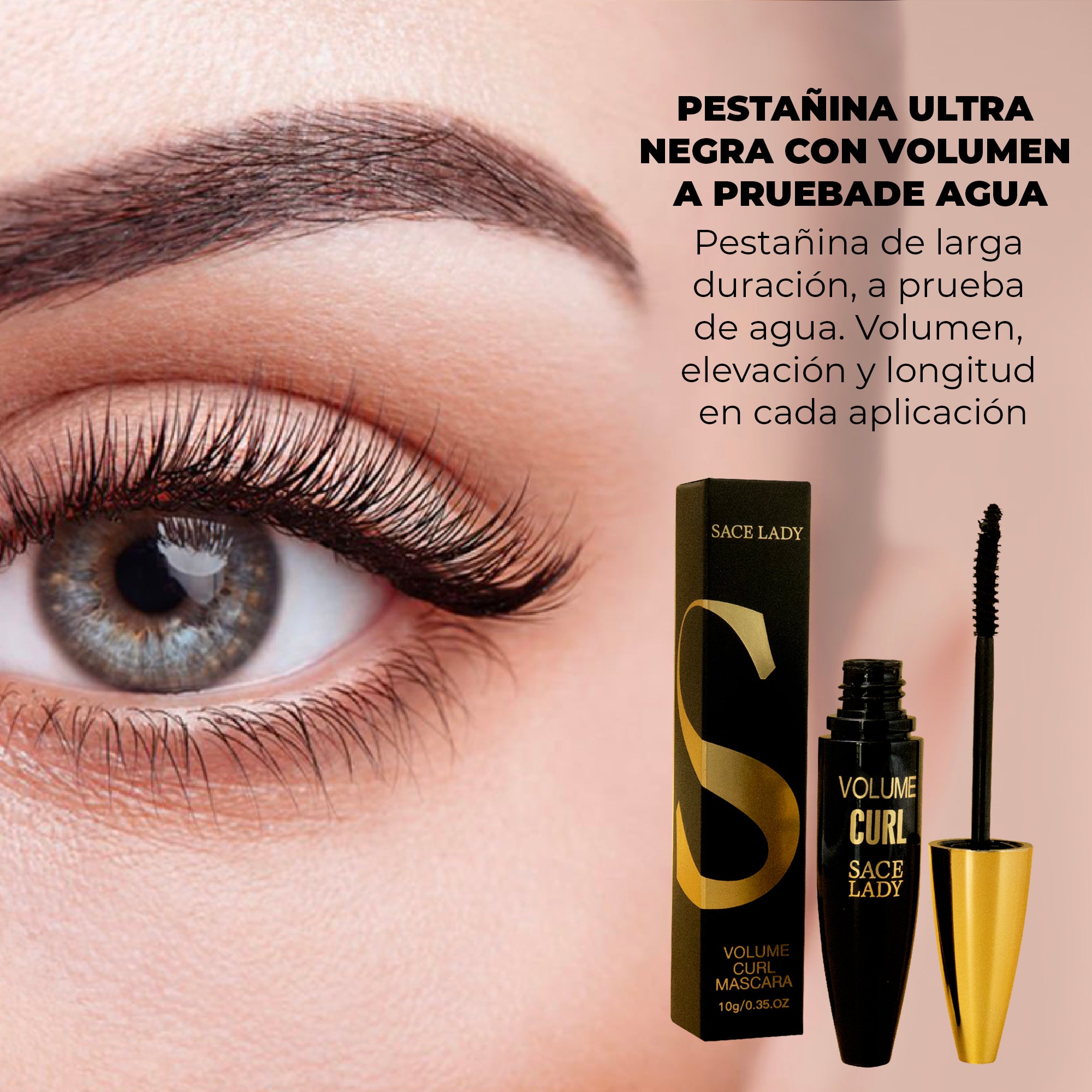 Pestañina sace lady negra