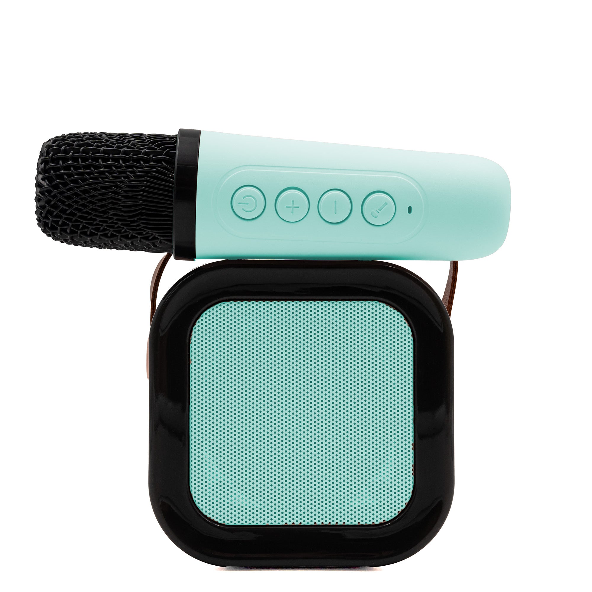 Colorful karaoke sound system azul