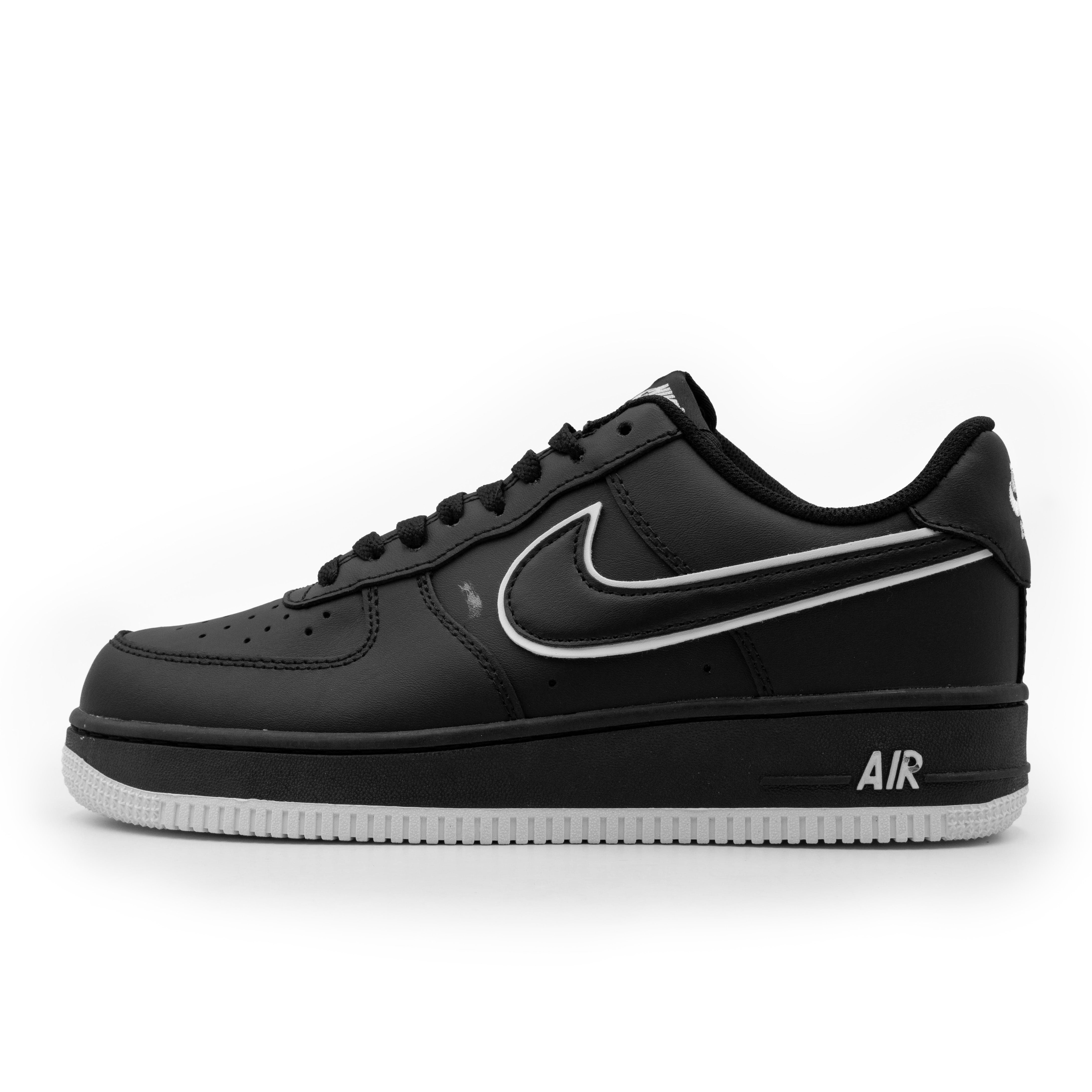 N1K3 FOR ONE 3 CUERO NEGRO X BLANCO DAMA