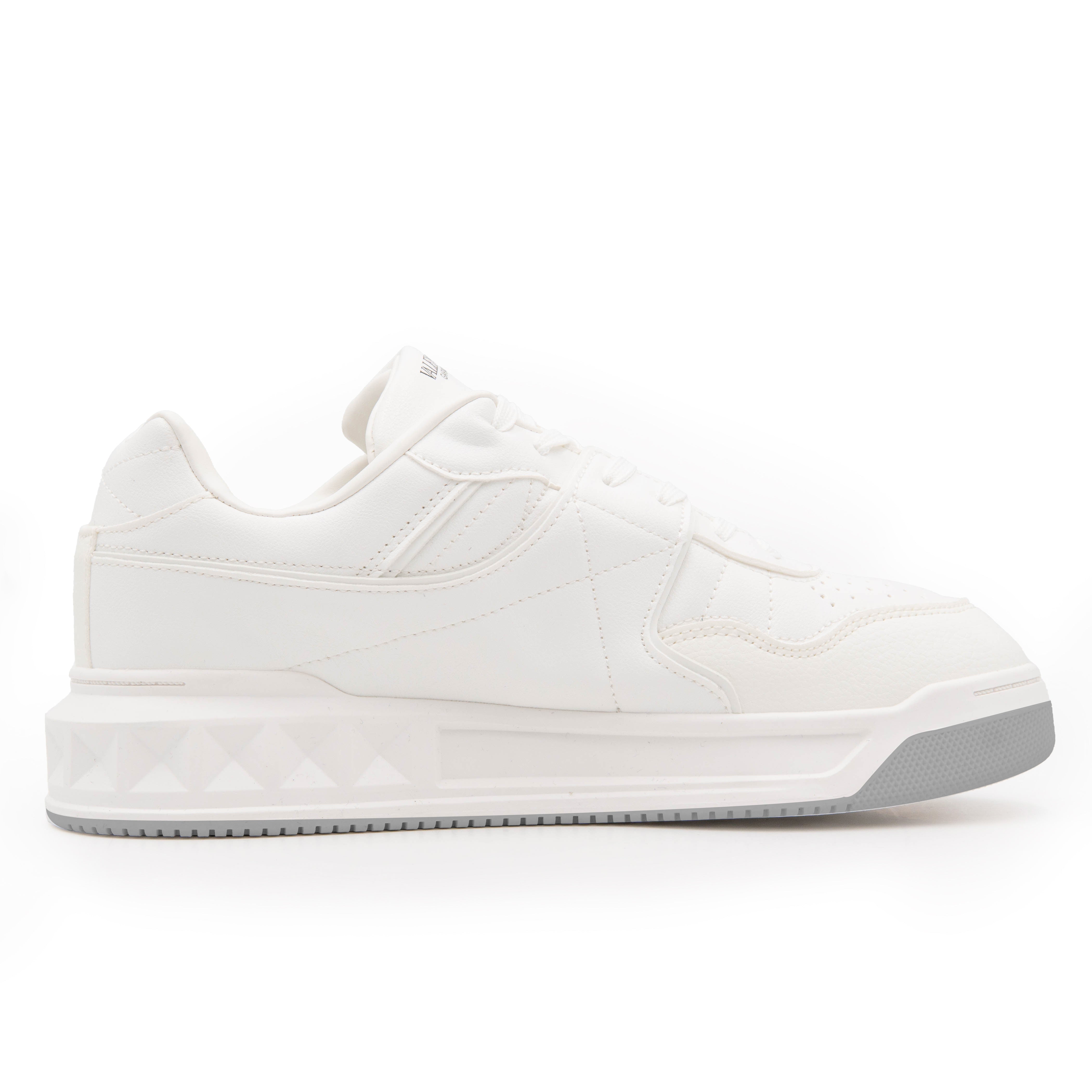 V4L3NT1NO GAR4VANI CUERO HOMBRE  BLANCO  X GRIS