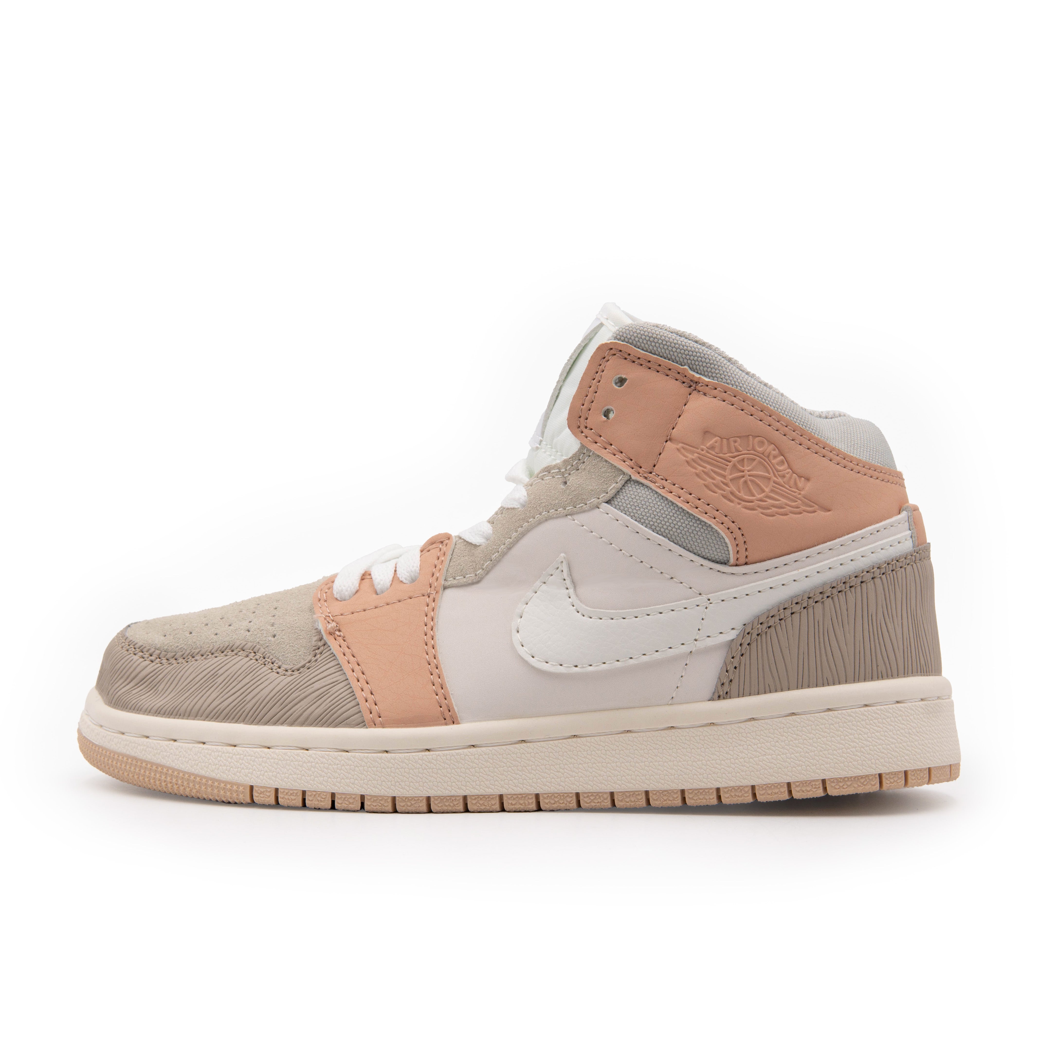 N1K3 BOTA MIAMI CUERO BEIGE X PALO DE ROSA DAMA