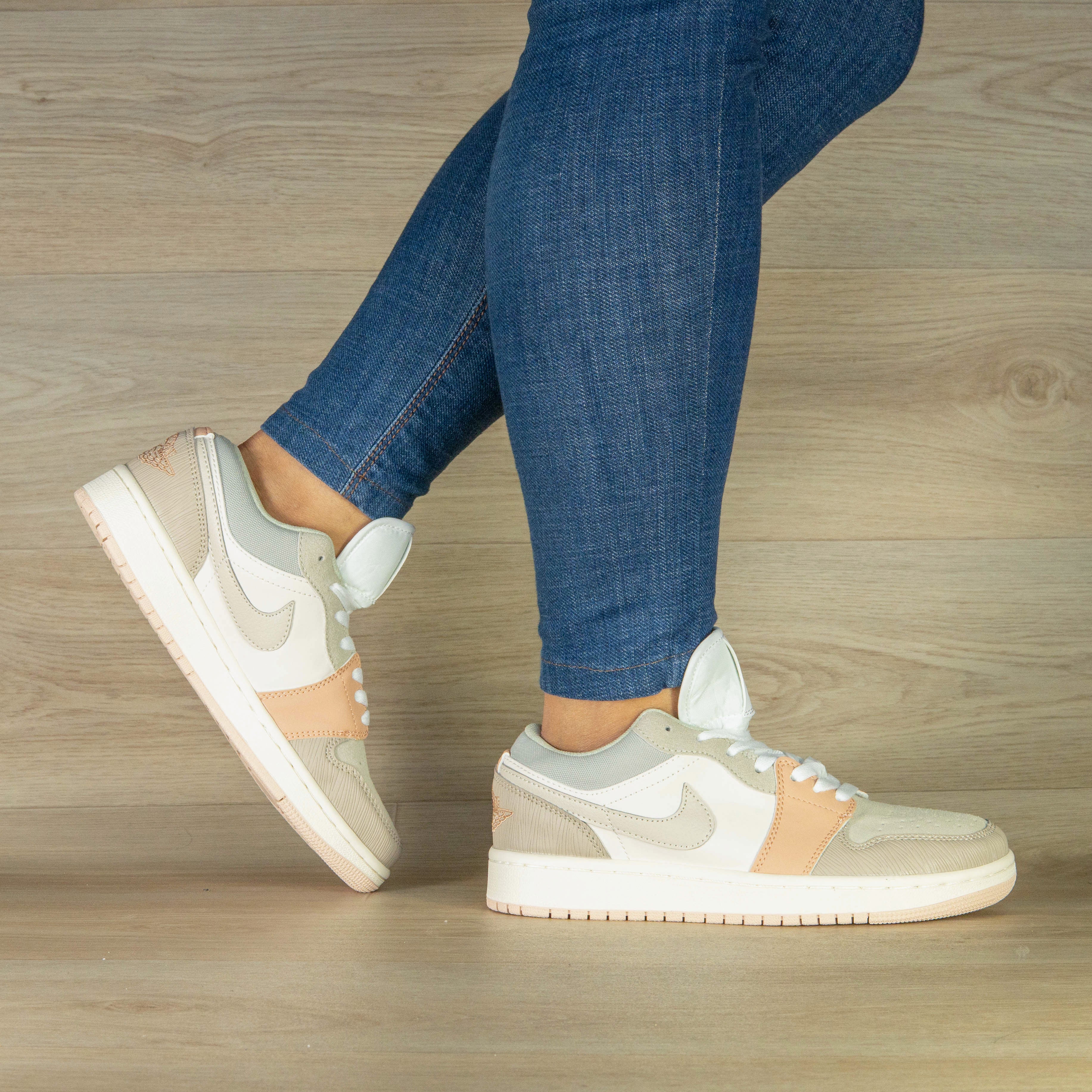 N1K3 MADRID CUERO BEIGE X PALO DE ROSA DAMA