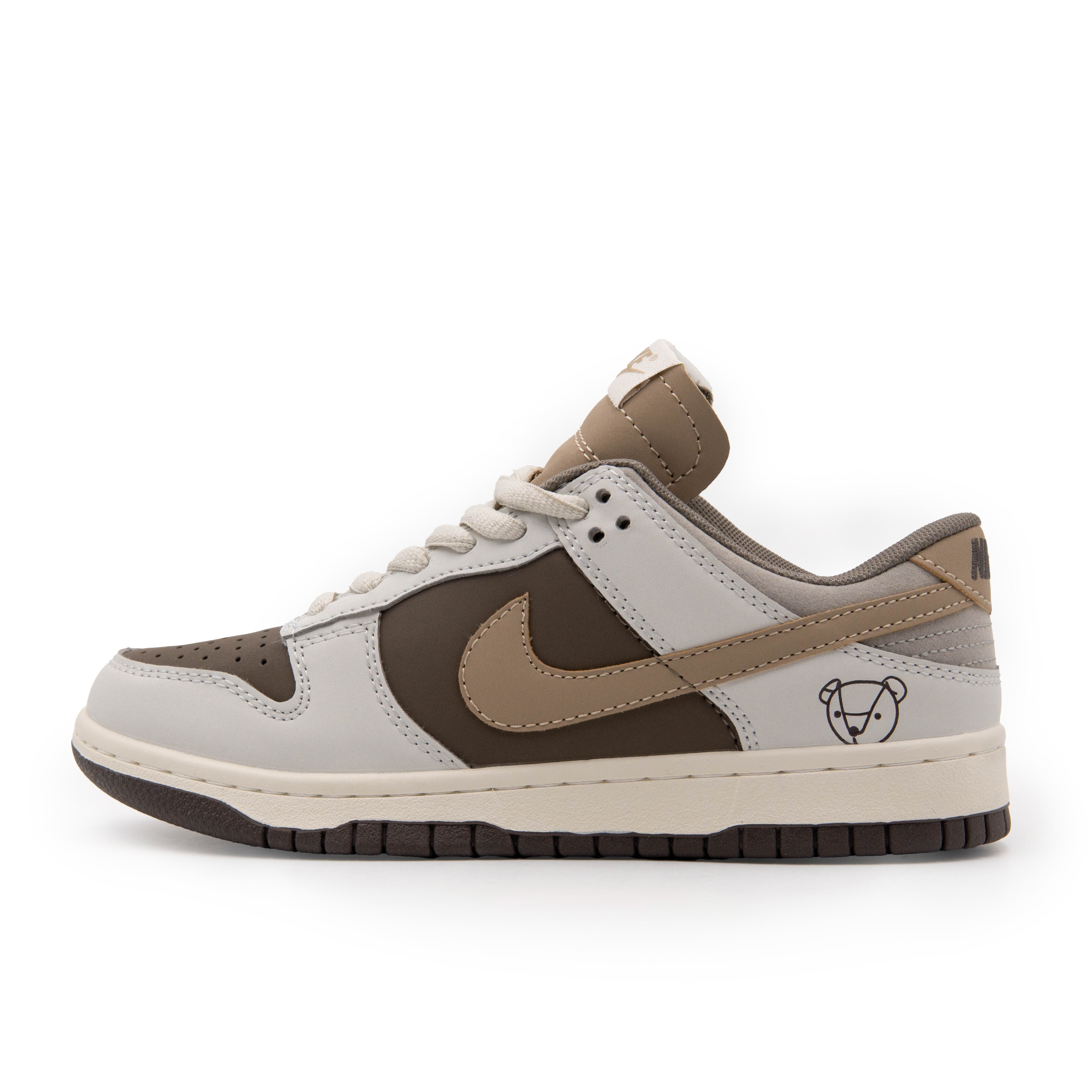 N1K3 MADRID CUERO DAMA  BEIGE X CAFE