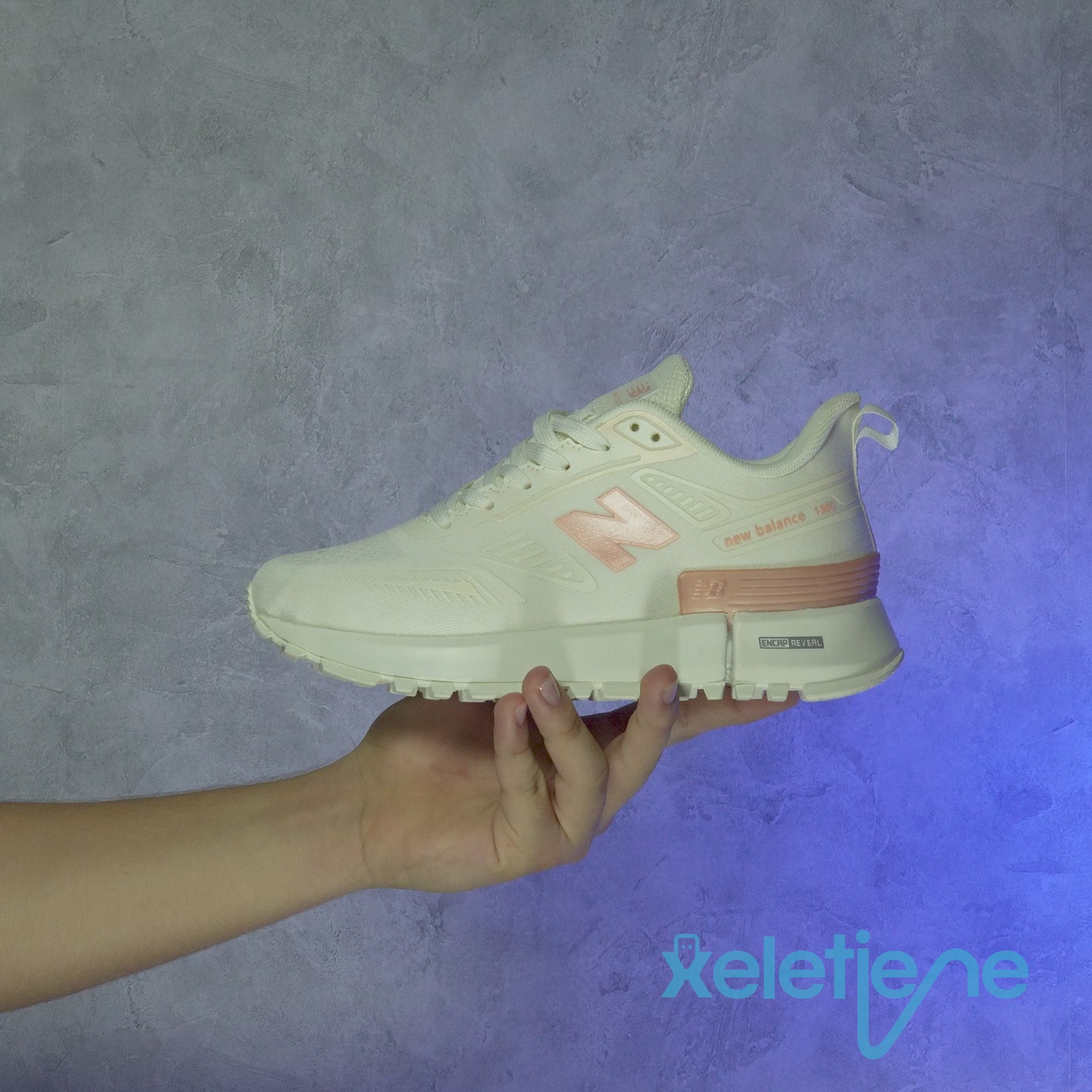 N3W B4LANC3 1300 REV DAMA  BEIGE X ROSA